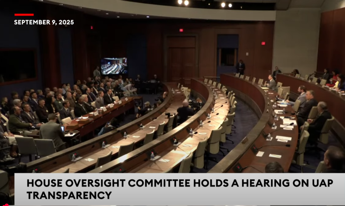 Signal Check: UAP Hearing Recap 9/9/2025